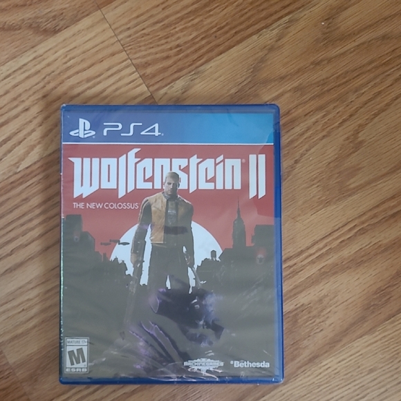 Wolfenstein II: The New Colossus for PS4 - Blue Case. brand new - Picture 1 of 2